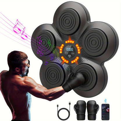 Smart Music Boxing Machine Musical Boxing Machine Wall Mounted Wall Mounted Boxing Training Punching Equipment Can Play Music And Connect To Music Boxing Machine