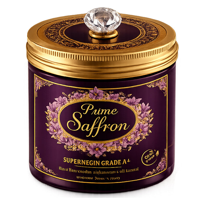 Prime Saffron – Premium Afghan Saffron Threads (Super Negin Grade A+) Luxury Gift Box (Copy)